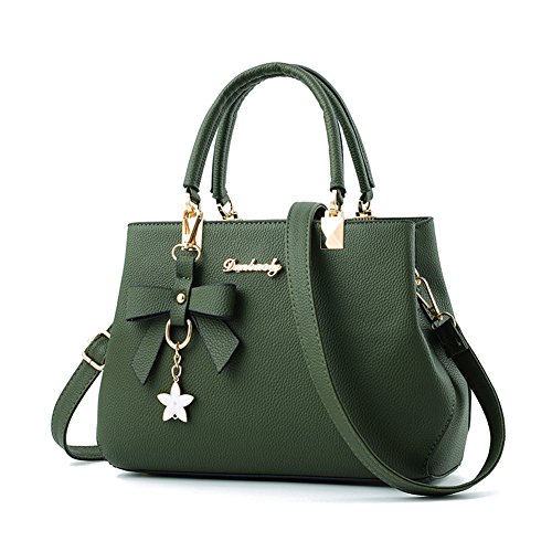 Fantastic Zone Women Handbags Fashion Handbags for Women PU Leather Shoulder Bags Messenger Tote Bags