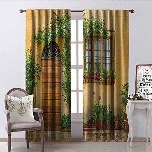 Gloria Johnson Italy Wear Resistant Color Curtain Porch With