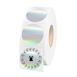 Yeachlaing 1" Holographic Thermal Label Stickers