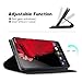 Essential PH-1 Phone Case,Feitenn Essential Premium Flip Leather PU Wallet Smart Case Stand Kickstand Card Holder Magnetic Silicone Clear TPU Bumper Slim Thin Cover Case for Essential phone PH-1 Black