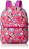 Disney Girls' Minnie Mouse All Over Print Backpack, Multi