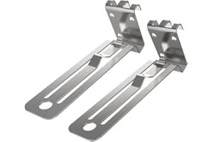 MOPFOL 2Pcs 5/16in Overlap Gauge Tool – Sliding Mounting Guide for Fiber Cement Siding Installation, High Carbon Steel Constr