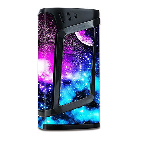 Skin Decal Vinyl Wrap for Smok Alien 220w TC Vape Mod stickers skins cover / Galaxy Fluorescent