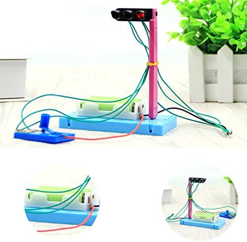UKnows Scientific DIY Traffic Light / Signal Educational Toys Gift For Children Kids Pupils