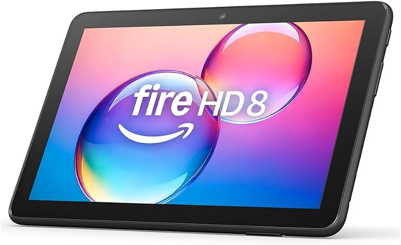 Amazon Fire HD 8 Tablet 8" HD Display 64 GB 4 GB RAM 2024 with Ads Black