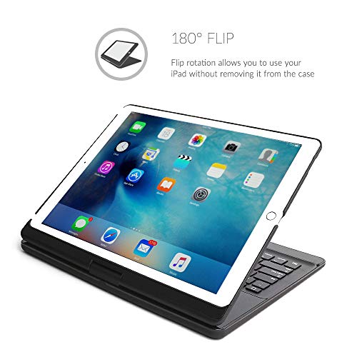 Snugg iPad Mini 5 / iPad Mini 4 Keyboard Backlit Wireless Bluetooth