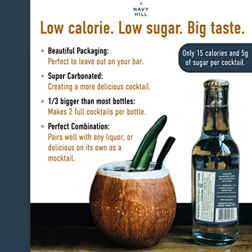 Soda + Tonic Water by Navy Hill Tonic Water with Quinine