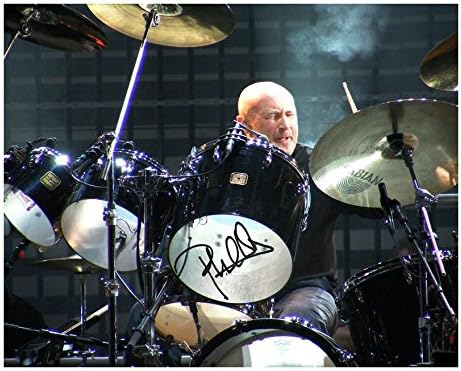 Photographs - Photo Phil Collins Autograph Signed 8 x 10