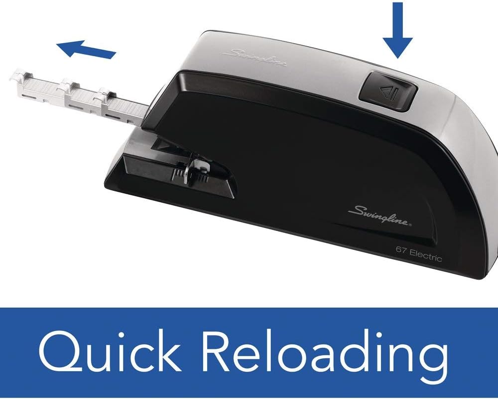 Swingline Electric Stapler, Commercial, Heavy Duty, 20 Sheet Capacity, Black (06701): Office Products