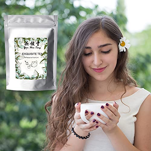 Yan Hou Tang Organic Chinese Black Tea Bags - 100 Counts Loose Leaf Honey Coffee Flavor Taste Sugar Free Himalaya High Mountain Sachet for relaxation