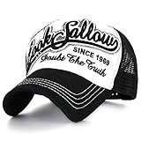 ililily Vintage Style Baseball Mesh Cap Snapback Trucker Hat(ballcap-797-1)