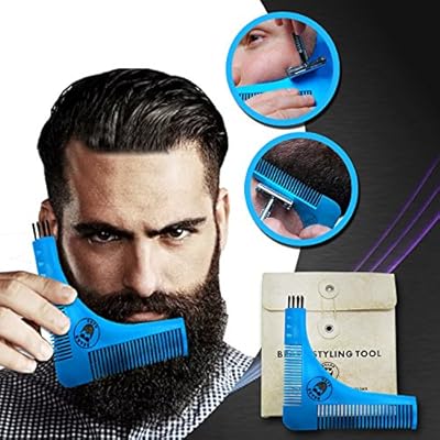 Barba Estilo y Shaping Plantilla peine herramienta - Para Un Corte ...