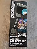 Wireless Karaoke Microphone with Bluetooth Speaker - Singing,Recording,Speaking,Listening Anywhere with Smart Phone,Portable Vocal Christmas Gift for Singer Kids Girls Boys Holidays Outdoors Party