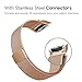 Fintie for Gear S2 Watch Band [Large], Fintie [Magnet Lock] Milanese Loop Adjustable Stainless Steel Replacement Strap Bands for Samsung Gear S2 SM-R720 / SM-R730 Smart Watch - Rose Gold