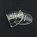 KMDJG 2 Pairs Glasses Side Shields,Slip on Clear Side Shields, Fits Medium to Large Eyeglasses