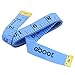 eBoot 60 Inch 150 cm Soft Tailor Tape Measure for Cloth Sewing Waist Bra Head Circumference Tailor Double Sided Cloth Ruler (Blue)