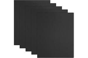 Rebower Foam Board 16x20 Inch, Black Foam Board 1/8 Inch Thick Foam Poster Board, [for Presentation Projects, Art Crafts, Pos