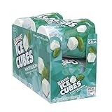 Ice Breakers Ice Cubes Sugar Free Gum with Xylitol, Wintergreen, 40 Count, Pack of 6