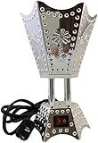 Electric Incense Bakhoor Burner Silver, 110V by Attar Mist