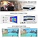 EUG HD Video Projectors with Bluetooth WiFi 4600 Lumen Android 6.0 LED Home Wireless Projector, Compatible with Fire TV, Smartphone, iPhone, PS4, HDMI USB VGA for Movies Games Arts Entertainmentthumb 1