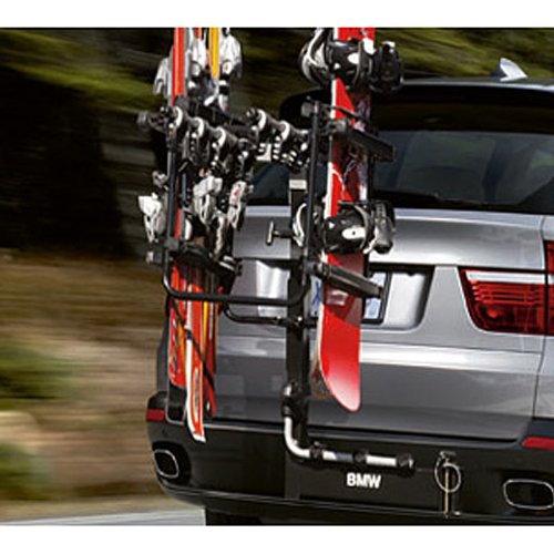BMW Swing Away HitchMounted Ski and Snowboard Carrier X3