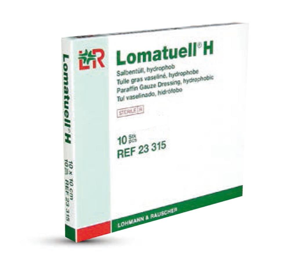 Lomatuell H Ointment Tulle 5 x 5 cm