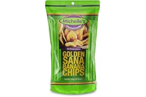 Michelle's Home made Golden - Sana Banana Chips - 350 G / 12.35 OZ - Product of the Philippines