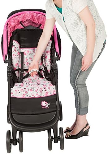 disney baby minnie mouse amble quad travel system
