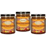 Zesteez Premium Mango Tango Chutney - 9oz (Pack of 3) Made in USA