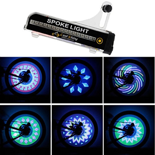 32 LED Motorcycle Cycling Bicycle Bike Wheel Signal Tire Spoke Light 21 Changes (AS, 1pcs)