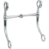 Weaver Leather Draft Bit Tom Thumb Snaffle Mouth, 6