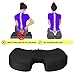 Seat Cushion Gel Memory Foam Coccyx Cushions Non-slip Relieves Lower Back Pain and Sciatica