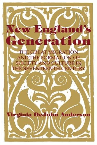 New Englands Generation The Great Migration And The -