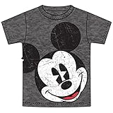 Disney Mickey Mouse Little & Big Boys Big Face T Shirt