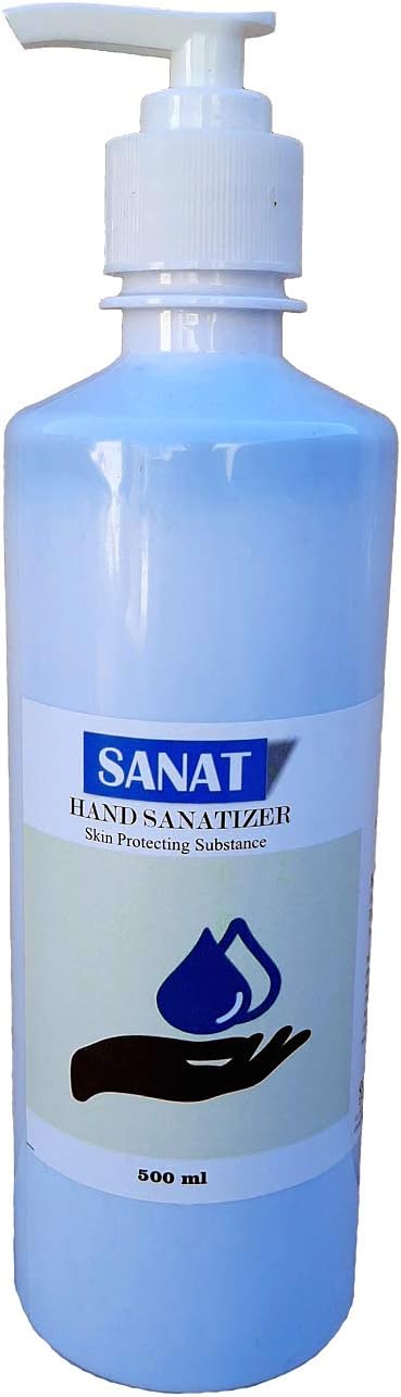 Sanat Hand Sanitizer/Protects Against Contagious Virus/Kills Germs Sanitizer Hand Fresh & Germ Free (500 ml)