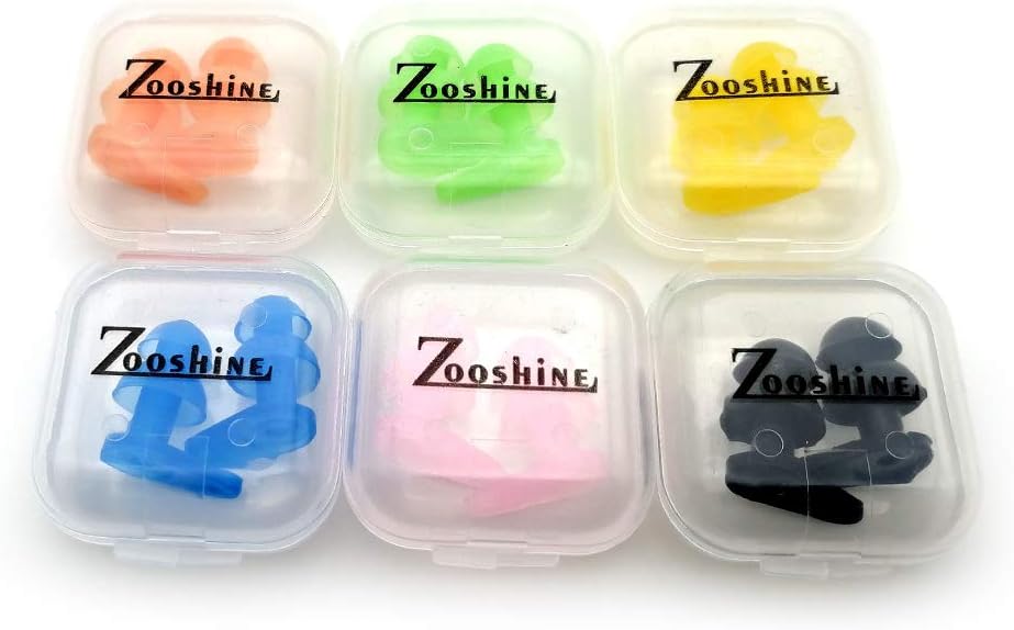 6 Sets Waterproof Kids Swimming Earplugs with Case Package, Protect Children's Ears in Water Shower: Health & Personal Care