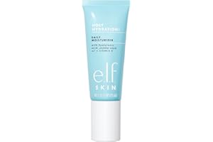e.l.f. SKIN Holy Hydration! Daily Hydration Moisturizer, Ultra-Hydrating Formula, Infused with Aloe, Jojoba Oil & Shea Butter, Vegan & Cruelty-Free, 2.53 Fl Oz