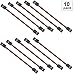 RAYSUN 10Pack 18cm 3Pin JR Servo Extension Lead Wire Cable Male to Male for KK MWC Eagle Control Board