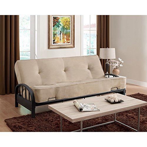 DHP Aiden Metal Black Futon Frame