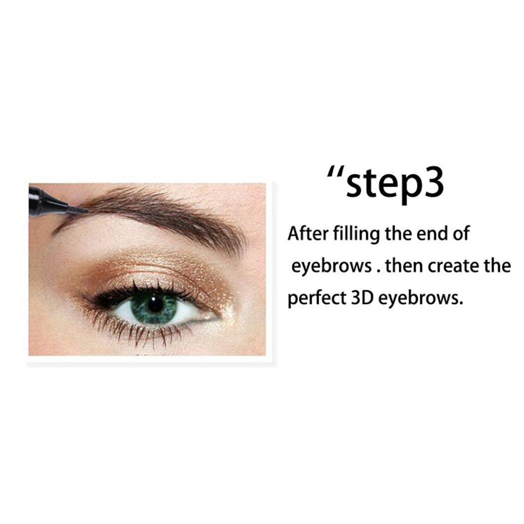 Chiak Bulges New Fashion Makeup Cosmetic Natural Long-lasting Waterproof Eyebrow Pen Eyebrow Color Active Vests