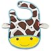 Skip Hop Tuck Away Baby Bib, Zoo, Giraffe