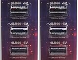 4lr44 6 Pcs 6v Battery for Dog Training Shock Collar