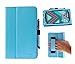 i-UniK CASE for 2015 Kurio Xtreme 2 Kids tablet Kickstand [Bonus Stylus] (Light Blue)