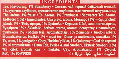 Ahmad Tea Strawberry Sensation Black Tea, 20-Count Boxes (Pack of 6) - //coolthings.us