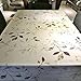 LEEVAN Heavy Weight Vinyl Rectangle Table Cover Wipe Clean PVC Tablecloth Oil-Proof/Waterproof Stain-Resistant- 54 x 84 Inch (Autumn Leaves)