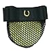 Intrepid International Elegant Black Ribbon Show Bow with Golden Horseshoe Pin - Enhance Your Horse Tack with Style and Class, 1-1/2