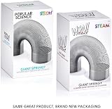 POPULAR SCIENCE Super-Size Metal Spring Toy Giant Slinky Kids Adults STEM Toy view 2