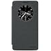 LG G Stylo Case - 3C-Aone Sparkle Quick Window Smart Wake up / Sleep Pu Leather Cover Hard Plastic Case Shell for LG G Stylo H631 MS631 LS770 | LG G4 Stylus(NOT Compatible for LG G4) (Black)