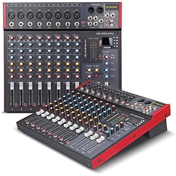 mixer audio professional console mixers mark dj channels stage studio usb 48v phantom power reverb bluetooth mp3 player mixing sellers