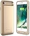 Alpatronix Battery Case for iPhone SE 2020/8/7/6S/6, Slim Protective Extended Charging Case with UL- Tested Battery Compatible with iPhone SE 2020, 8, 7, 6S/6 (4.7 inch) BX170 - Gold